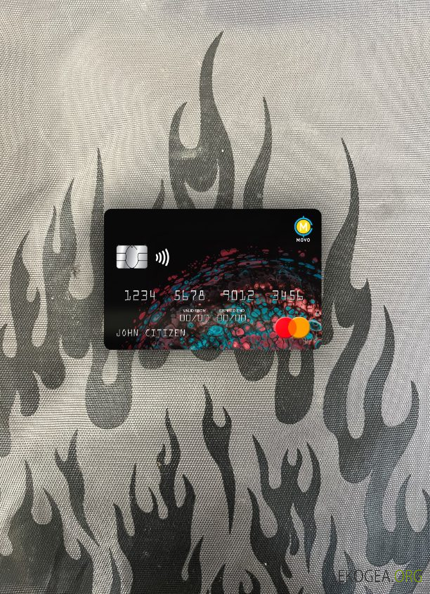 USA MOVO bank mastercard photolook recto